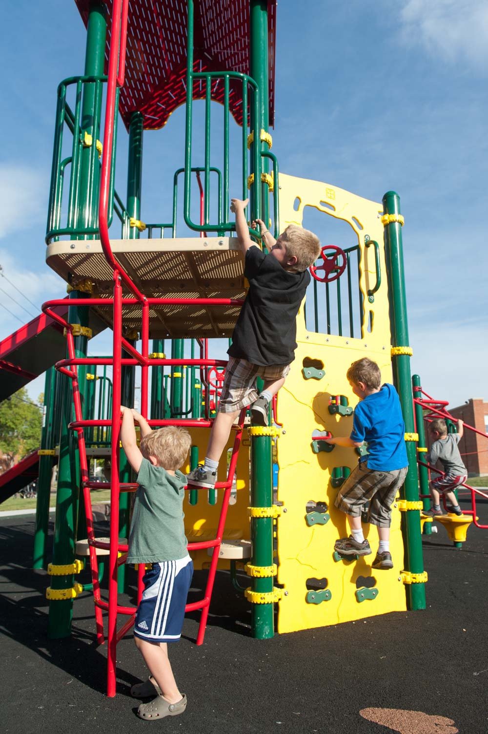 PlayWorks Spruce Avenue Playground in Edmonton, Alberta!